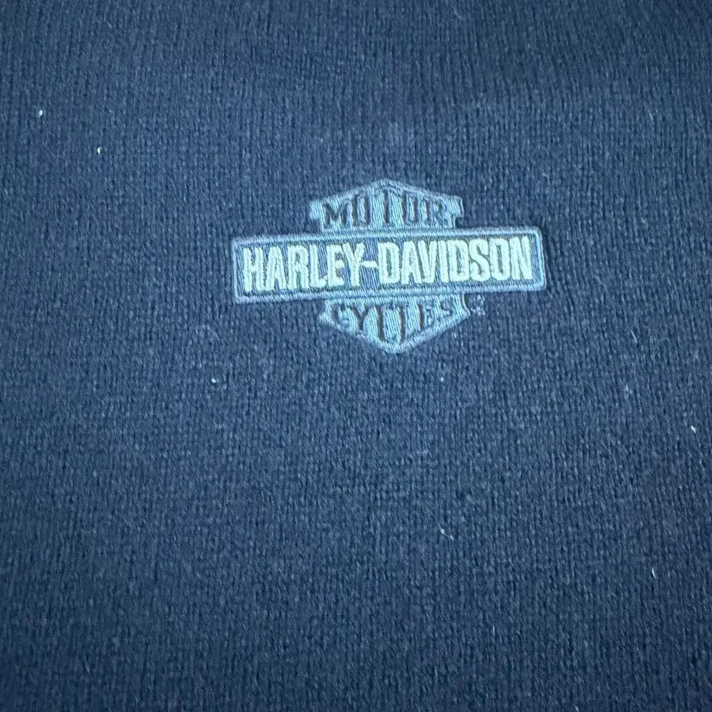 NWT Harley Davidson Men’s 80% Wool Sweater Crewneck Pullover Motorcycle size XL